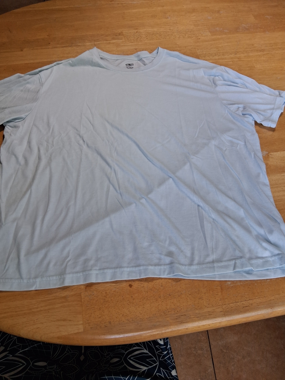 White Crew Neck Men's 2XL DriWorks T-Shirt